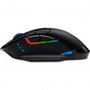 Corsair DARK CORE RGB PRO souris Gaming Droitier RF Wireless + Bluetooth + USB Type-A Optique 18000 DPI