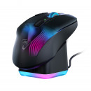 Turtle Beach Kone XP Air - Souris gaming RGB ergonomique, personnalisable et sans fil, capteur optique 19 000 PPP, autonomie de