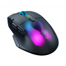 Turtle Beach Kone XP Air - Souris gaming RGB ergonomique, personnalisable et sans fil, capteur optique 19 000 PPP, autonomie de