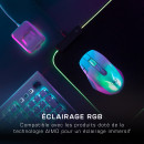 Turtle Beach Kone XP Air - Souris gaming RGB ergonomique, personnalisable et sans fil, capteur optique 19 000 PPP, autonomie de