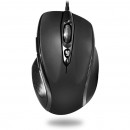 ADVANCE S-6D-BK souris Bureau Droitier USB Type-A Optique 1000 DPI