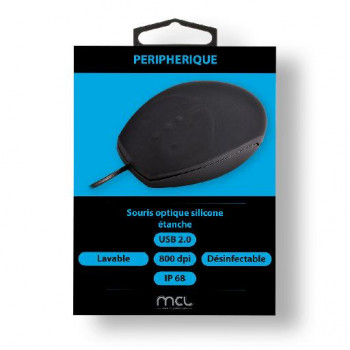 MCL SS-269 souris Bureau Ambidextre USB Type-A + PS 2 Optique 800 DPI