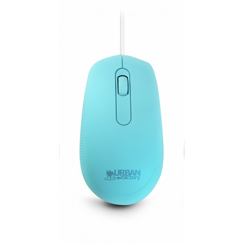 Urban Factory FREE souris Maison Ambidextre USB Type-A Optique 1200 DPI