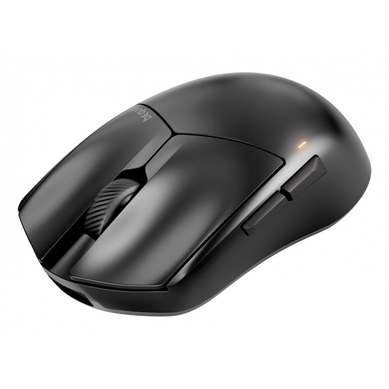 be quiet! Dark Perk Ergo | souris gaming sans fil | ultra-légère | Capteur PixArt PAW3950 | design amibidextre