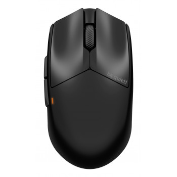 be quiet! Dark Perk Ergo | souris gaming sans fil | ultra-légère | Capteur PixArt PAW3950 | design amibidextre