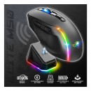 Spirit of Gamer S-EM50BK souris Gaming Droitier RF Wireless + Bluetooth + USB Type-C Optique 8000 DPI