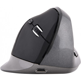 Bluestork M-WL-ERGO-BK souris Bureau Droitier RF sans fil 1200 DPI