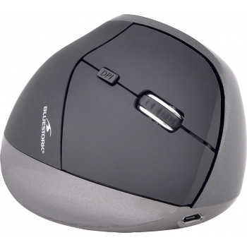 Bluestork M-WL-ERGO-BK souris Bureau Droitier RF sans fil 1200 DPI