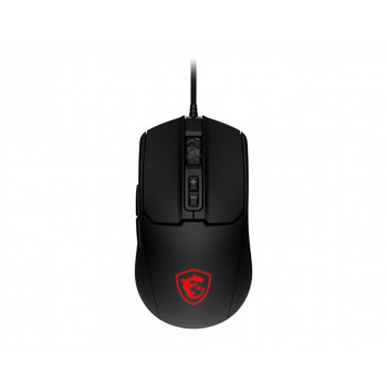 MSI FORGE GM100 souris Gaming Ambidextre USB Type-A Optique 6400 DPI