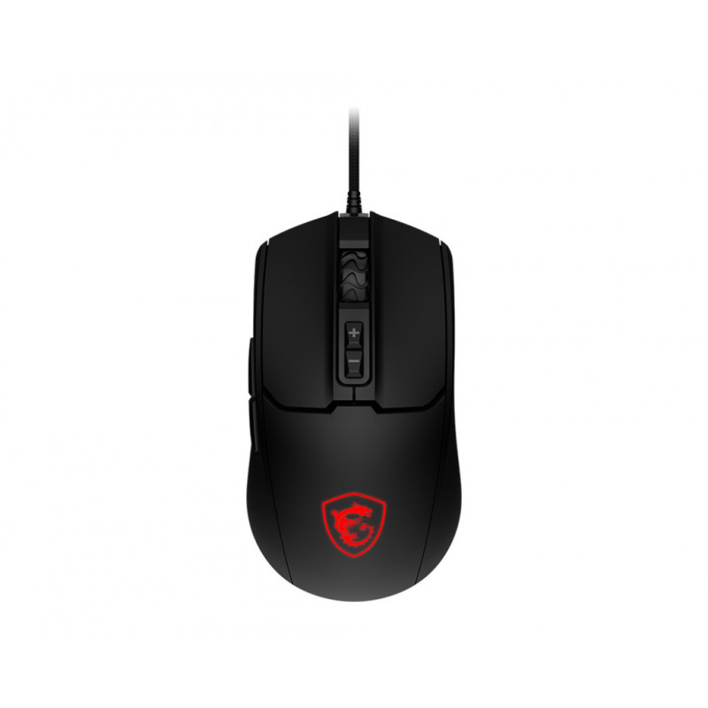 MSI FORGE GM100 souris Gaming Ambidextre USB Type-A Optique 6400 DPI