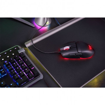 Thermaltake Argent M5 RGB souris Gaming Ambidextre USB Type-A Optique 16000 DPI