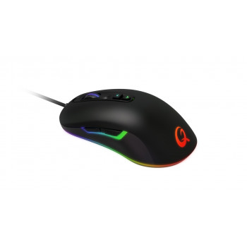 QPAD DX-30 souris Gaming Ambidextre USB Type-A Opto-mécanique 2800 DPI