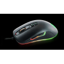 QPAD DX-80 souris Gaming Ambidextre USB Type-A Opto-mécanique 8000 DPI
