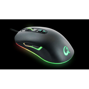 QPAD DX-80 souris Gaming Ambidextre USB Type-A Opto-mécanique 8000 DPI