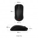 ZOWIE S2-DW souris Gaming Droitier RF sans fil 3200 DPI