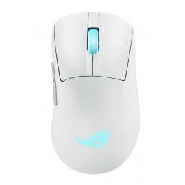 ASUS ROG Keris II Origin WHT souris Gaming Droitier RF Wireless + Bluetooth + USB Type-A Optique 42000 DPI