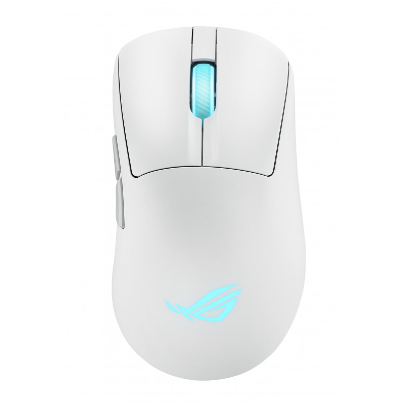 ASUS ROG Keris II Origin WHT souris Gaming Droitier RF Wireless + Bluetooth + USB Type-A Optique 42000 DPI