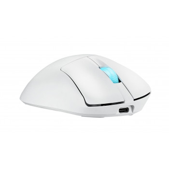 ASUS ROG Keris II Origin WHT souris Gaming Droitier RF Wireless + Bluetooth + USB Type-A Optique 42000 DPI