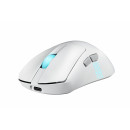 ASUS ROG Keris II Origin WHT souris Gaming Droitier RF Wireless + Bluetooth + USB Type-A Optique 42000 DPI