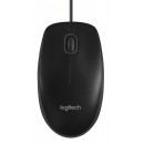 Logitech B100 souris Bureau Ambidextre USB Type-A Optique 800 DPI