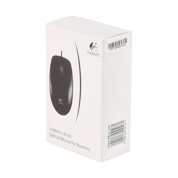 Logitech B100 souris Bureau Ambidextre USB Type-A Optique 800 DPI