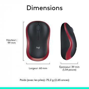 Logitech M185