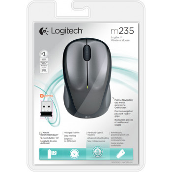 Logitech 910-002201 souris Bureau Ambidextre RF sans fil Optique 1000 DPI