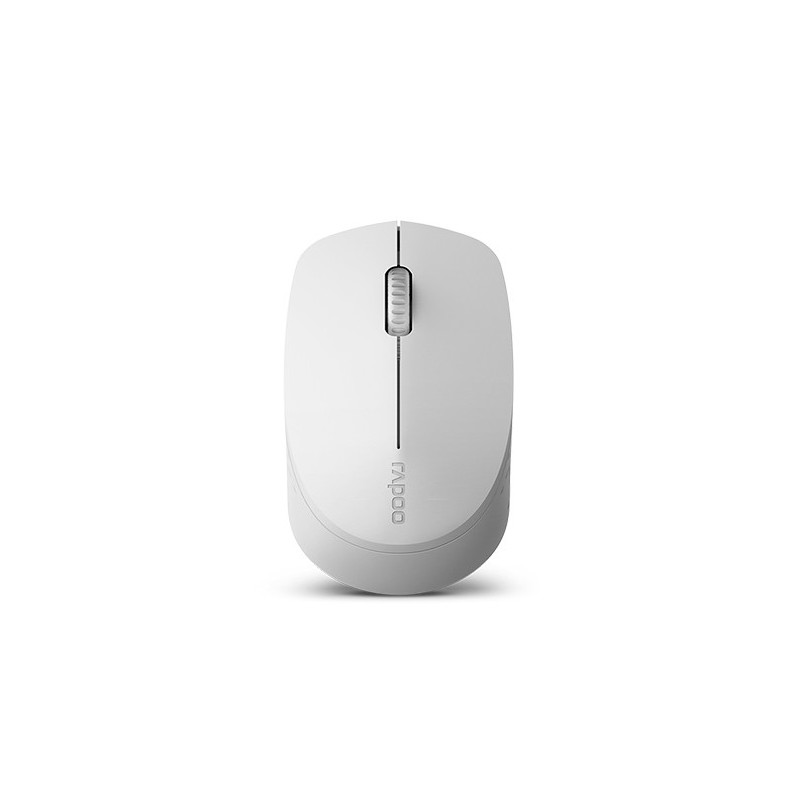 Rapoo M100 Silent souris Bureau Ambidextre RF sans fil + Bluetooth Optique 1300 DPI