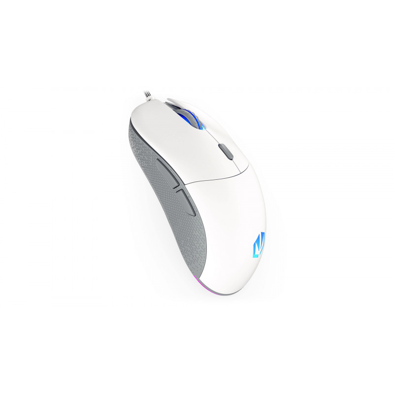 ENDORFY GEM Plus Onyx White souris Gaming Droitier USB Type-C Optique 19000 DPI