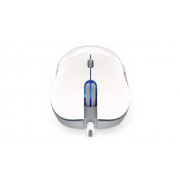 ENDORFY GEM Plus Onyx White souris Gaming Droitier USB Type-C Optique 19000 DPI
