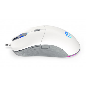 ENDORFY GEM Plus Onyx White souris Gaming Droitier USB Type-C Optique 19000 DPI
