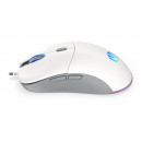 ENDORFY GEM Plus Onyx White souris Gaming Droitier USB Type-C Optique 19000 DPI