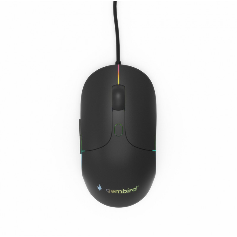 Gembird MUS-UL-02 souris Gaming Ambidextre USB Type-A 2400 DPI