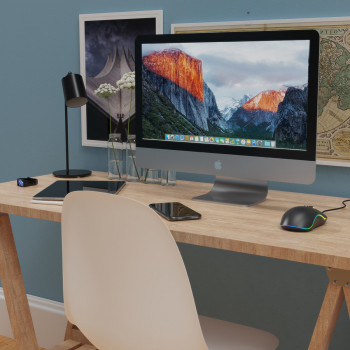 Gembird MUS-UL-02 souris Gaming Ambidextre USB Type-A 2400 DPI