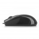 NGS Black Mist souris Bureau Droitier USB Type-A Optique 800 DPI
