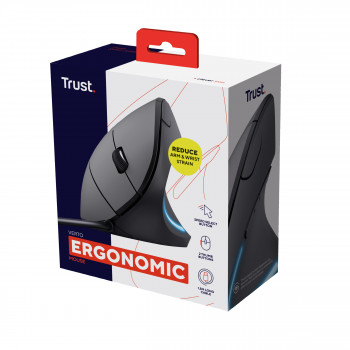Trust Verto souris Bureau Droitier USB Type-A Optique 1600 DPI