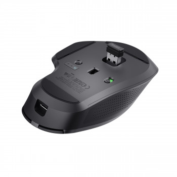 Trust Ozaa+ souris Bureau Droitier RF sans fil + Bluetooth Optique 3200 DPI