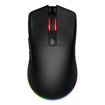 HATOR Pulsar 3 Wireless souris Gaming Ambidextre RF Wireless + Bluetooth + USB Type-C Optique 12000 DPI