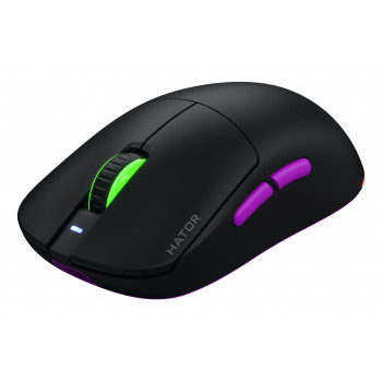 HATOR Quasar 3 Ultra 8K Wireless souris Gaming Ambidextre RF Wireless + Bluetooth + USB Type-A Optique 30000 DPI