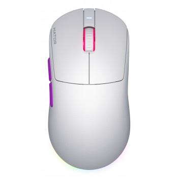 HATOR Quasar 3 Ultra 8K Wireless souris Gaming Ambidextre RF Wireless + Bluetooth + USB Type-A Optique 30000 DPI