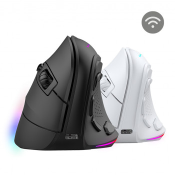 Mars Gaming MMSKW souris Droitier RF sans fil + Bluetooth Optique 8400 DPI