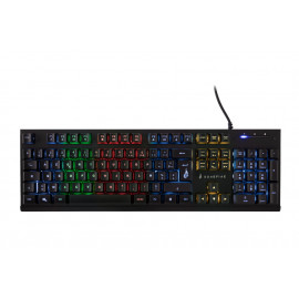 Verbatim KingPin X2 clavier Gaming USB AZERTY Français Noir