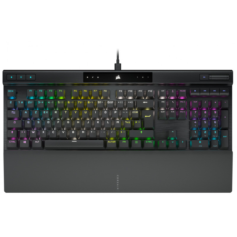 Corsair K70 RGB PRO clavier Gaming USB AZERTY Français Noir