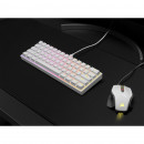 Corsair GAMER MÉCANIQUE (CHERRY MX RED) K65 MINI 60% RGB (BLANC) clavier Gaming AZERTY Français