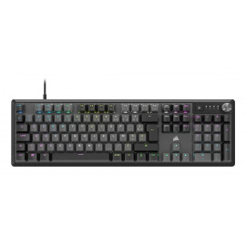 Corsair K70 CORE RGB clavier Gaming USB AZERTY Français Gris