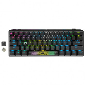 Corsair K70 PRO MINI WIRELESS clavier Gaming FR sans fil +USB AZERTY Français Noir