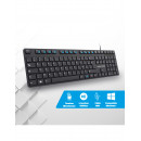 Advance Tapes WORKMATE clavier maison bureau USB AZERTY Noir