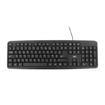 T'nB KBSUBK clavier Universel USB AZERTY Français Noir