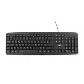 T'nB KBSUBK clavier Universel USB AZERTY Français Noir