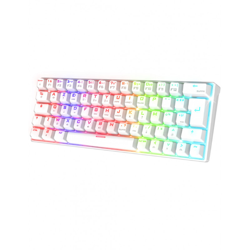 Spirit of Gamer XPERT-K200 clavier Gaming Bluetooth Blanc